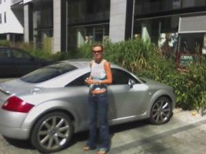 Ursula Spisjakova, from Praha, Czech Republic.  I was in love with her from 2005-2008. Sadly, we broke apart -  many men do not find her to be that attractive or sexy..this is ok - i did, and this is all that matters! :)