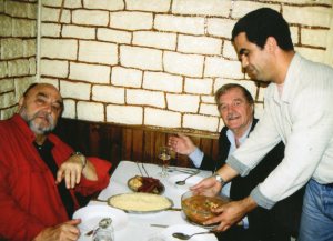 Juan Luis Bunuel and my father - Paris, France